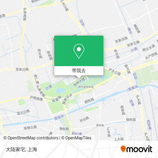 大陆家宅地图