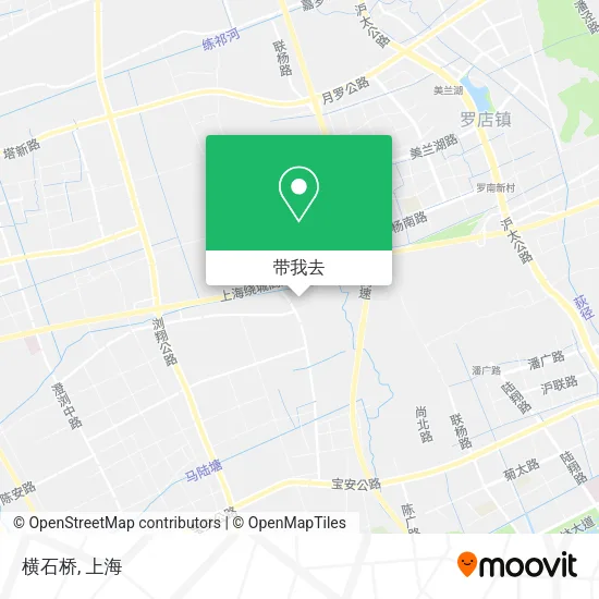横石桥地图
