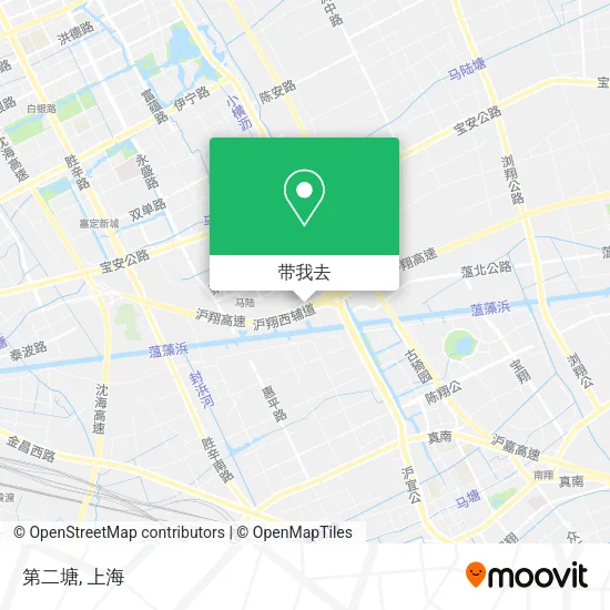 第二塘地图