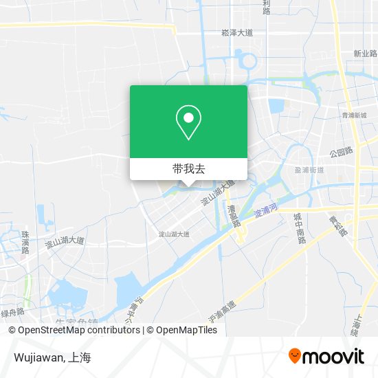 Wujiawan地图