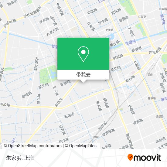 朱家浜地图