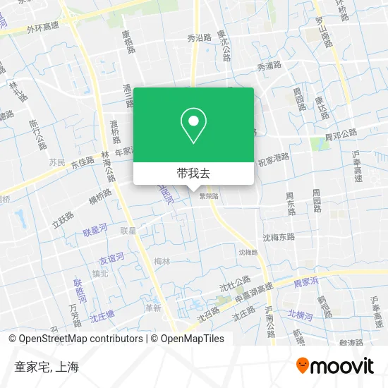 童家宅地图