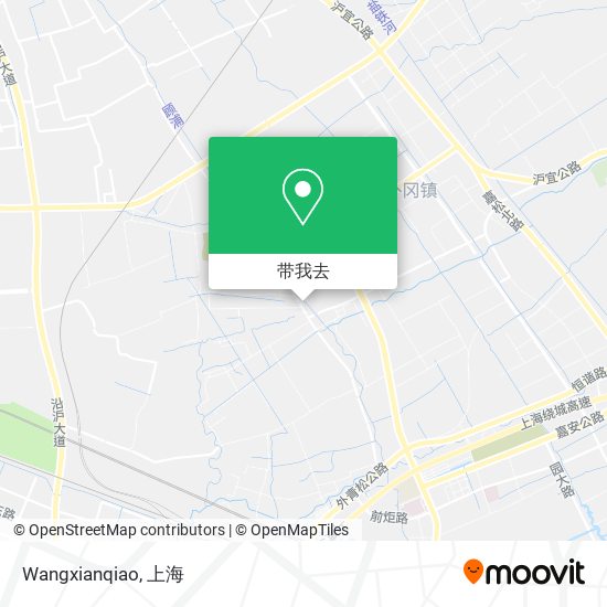 Wangxianqiao地图