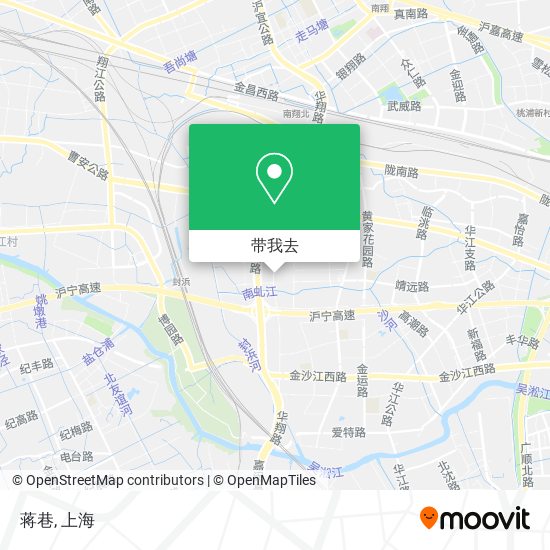 蒋巷地图