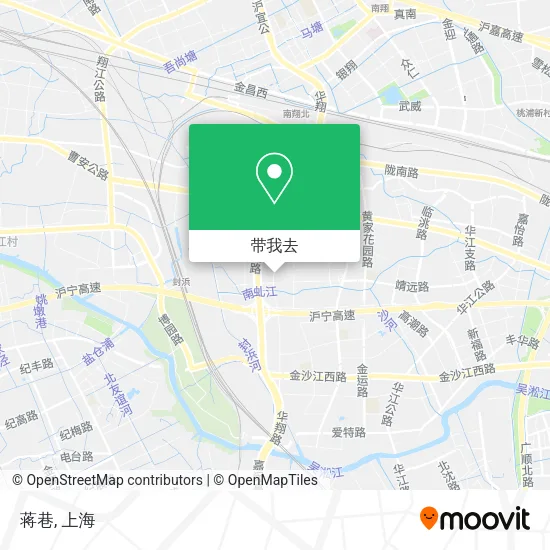 蒋巷地图
