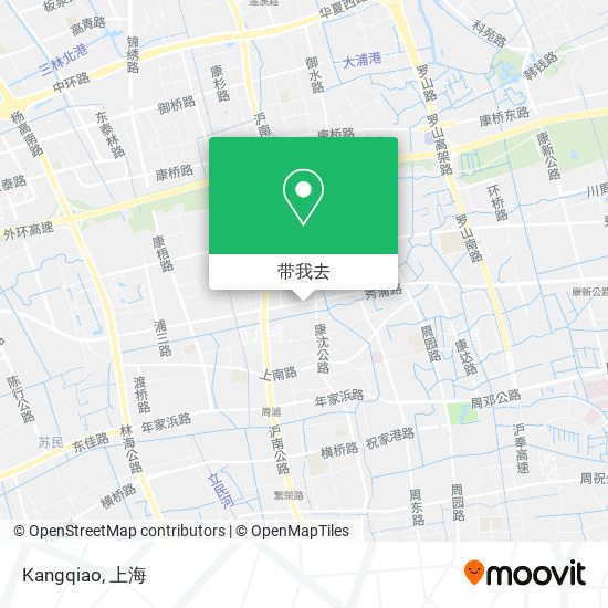 Kangqiao地图