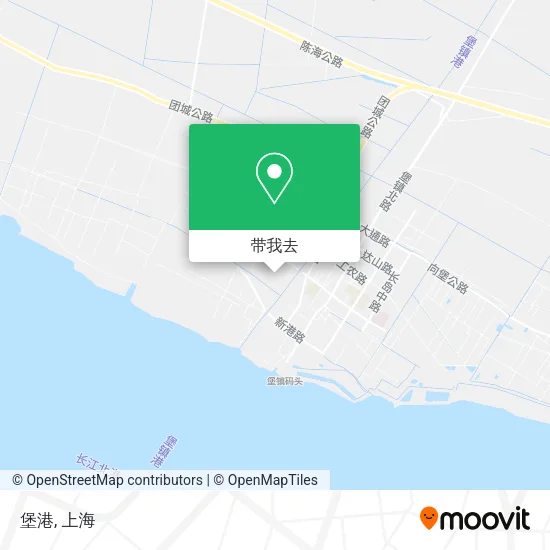 堡港地图