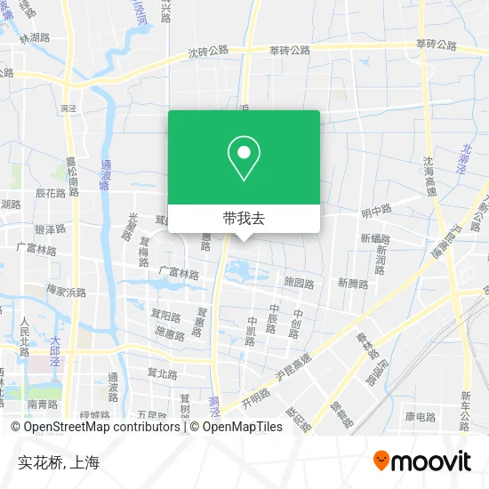 实花桥地图