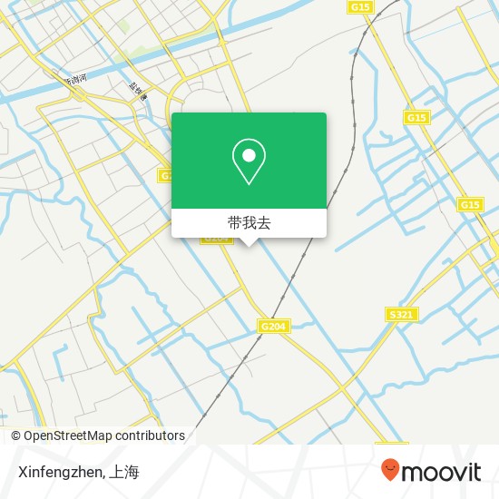 Xinfengzhen地图