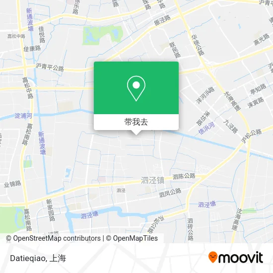 Datieqiao地图