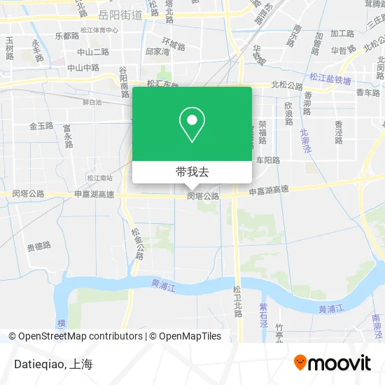 Datieqiao地图