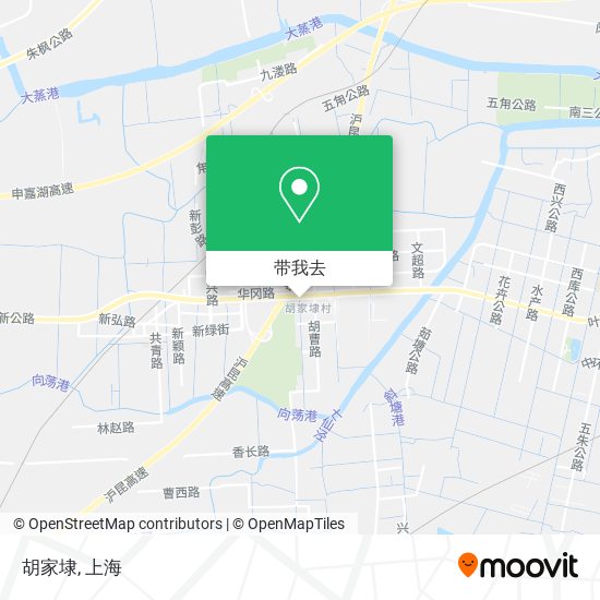 胡家埭地图