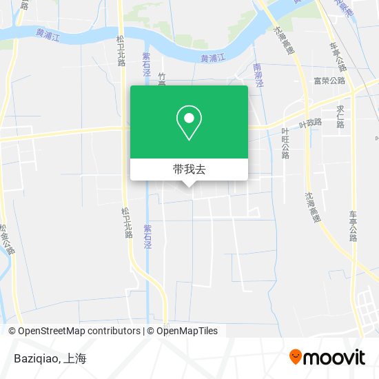 Baziqiao地图