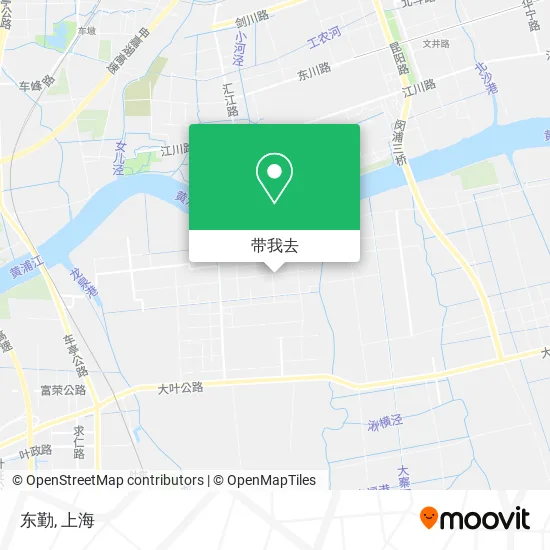 东勤地图