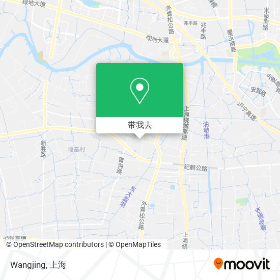 Wangjing地图