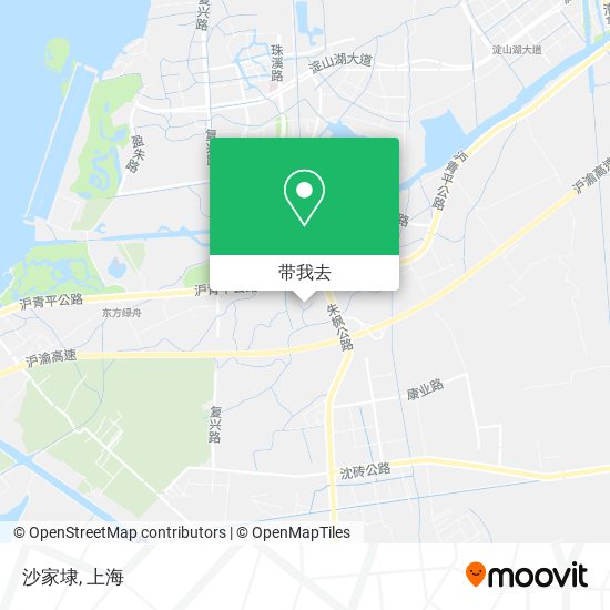 沙家埭地图