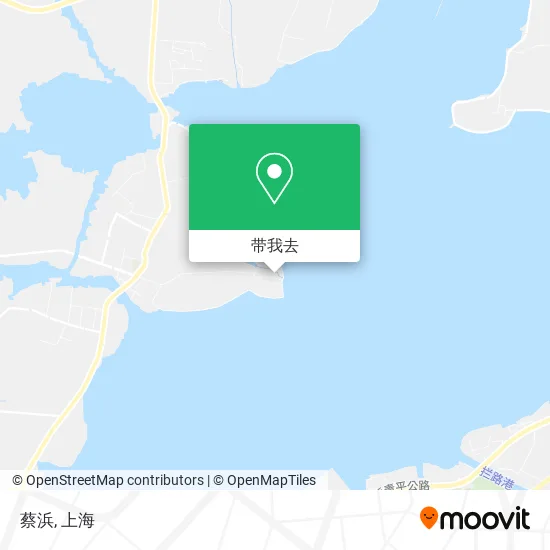 蔡浜地图
