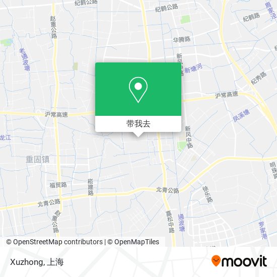 Xuzhong地图