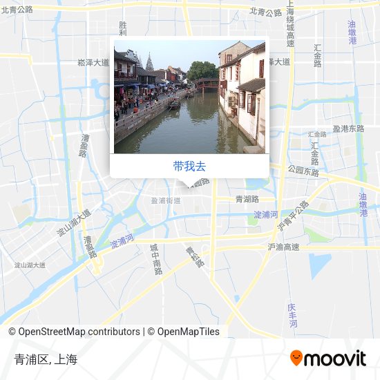 青浦区地图