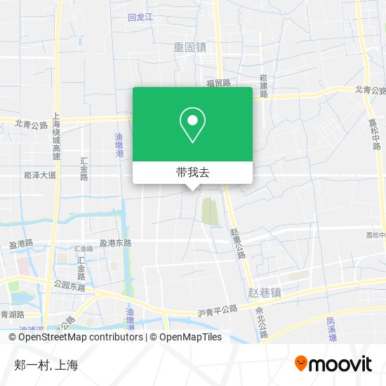 郏一村地图