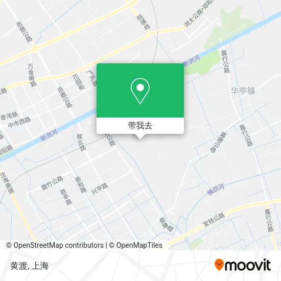 黄渡地图