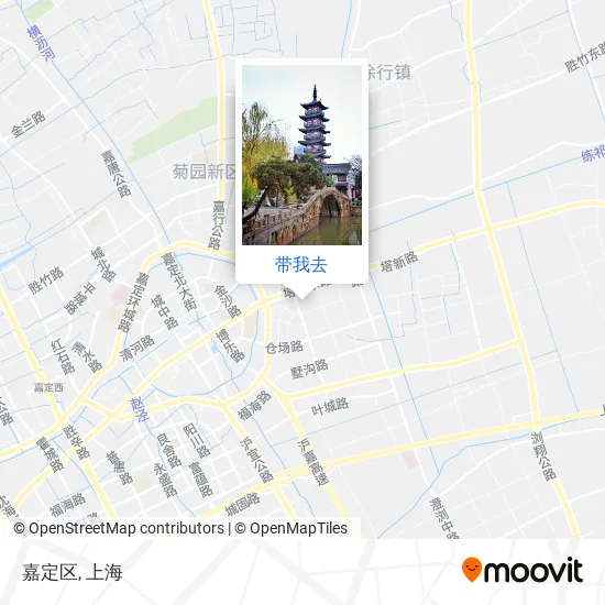 嘉定区地图