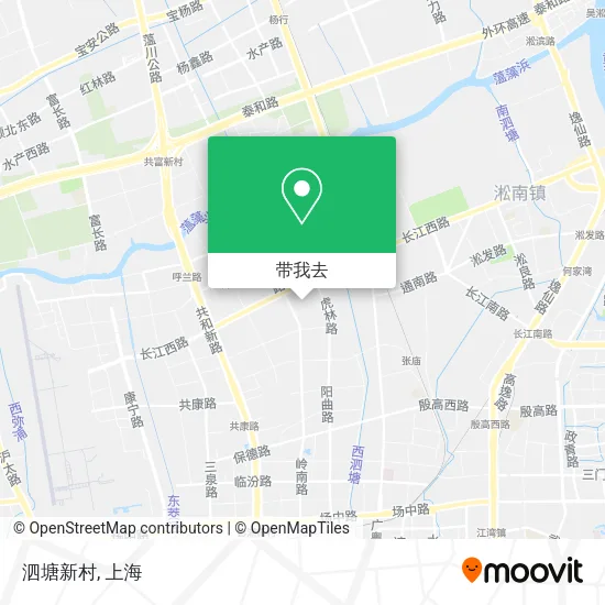泗塘新村地图
