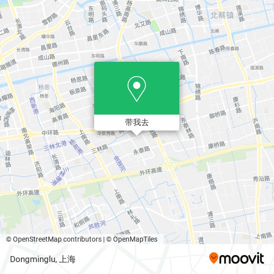 Dongminglu地图