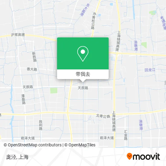 庞泾地图