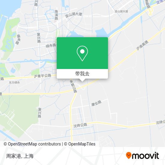周家港地图