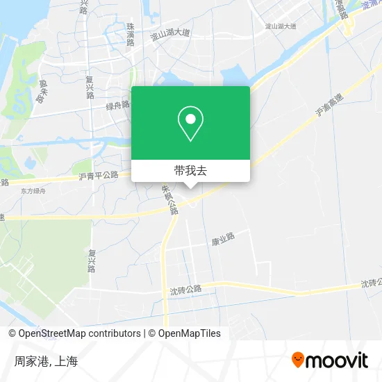 周家港地图