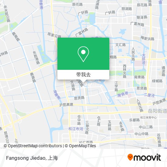 Fangsong Jiedao地图