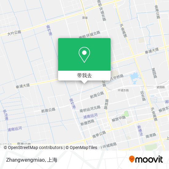 Zhangwengmiao地图
