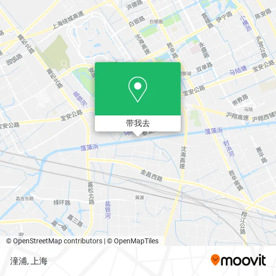 潼浦地图