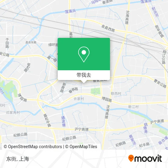 东街地图