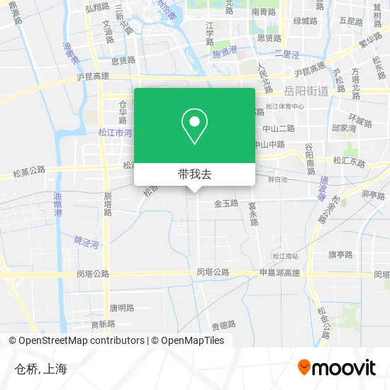 仓桥地图
