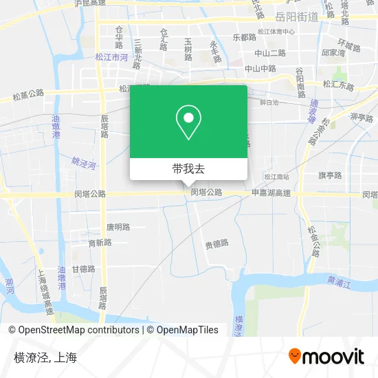 横潦泾地图
