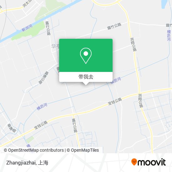 Zhangjiazhai地图