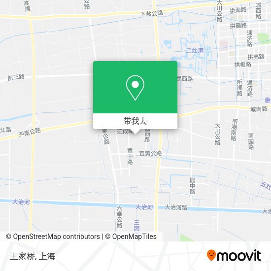 王家桥地图