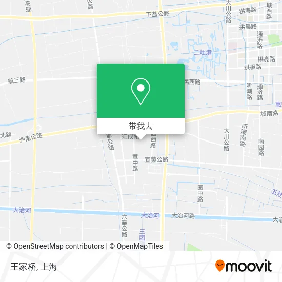 王家桥地图