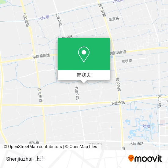 Shenjiazhai地图