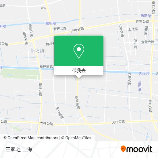 王家宅地图