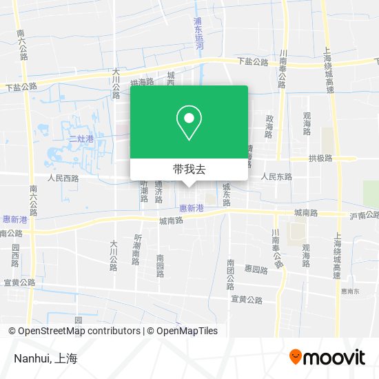 Nanhui地图