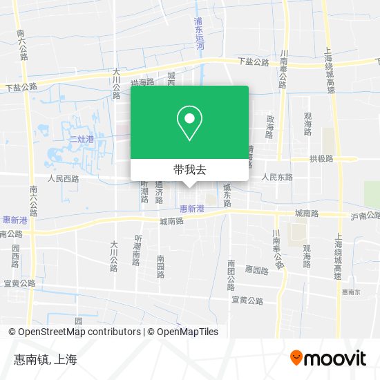 惠南镇地图