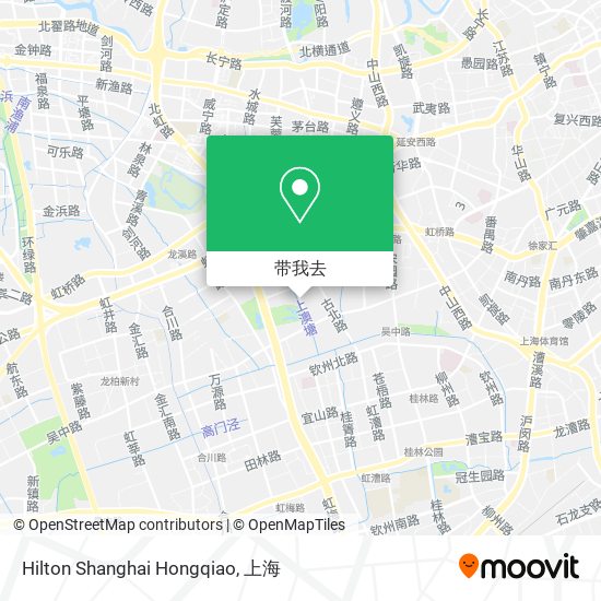 Hilton Shanghai Hongqiao地图
