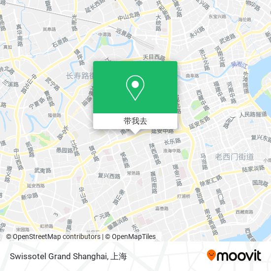 Swissotel Grand Shanghai地图