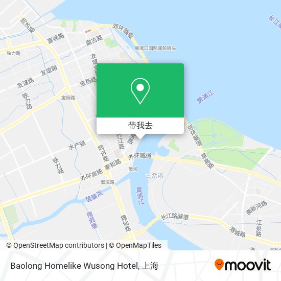 Baolong Homelike Wusong Hotel地图