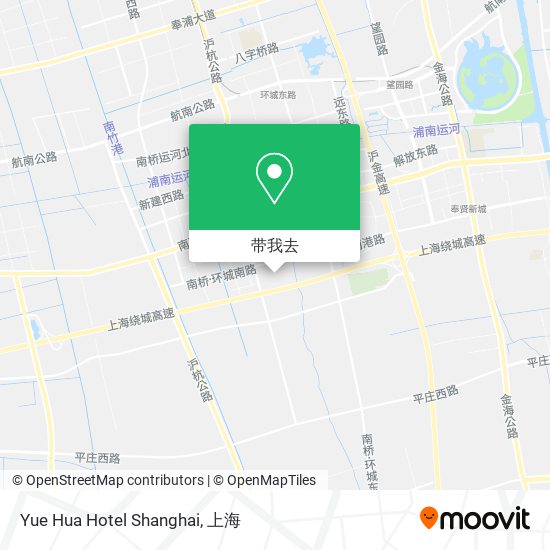 Yue Hua Hotel Shanghai地图