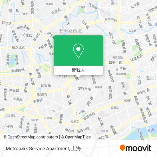 Metropark Service Apartment地图