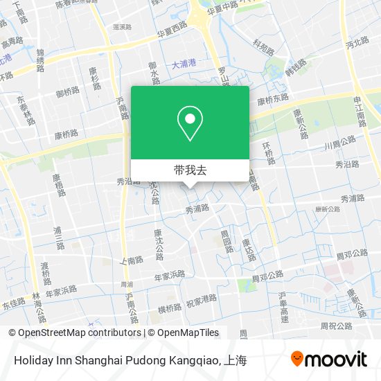 Holiday Inn Shanghai Pudong Kangqiao地图